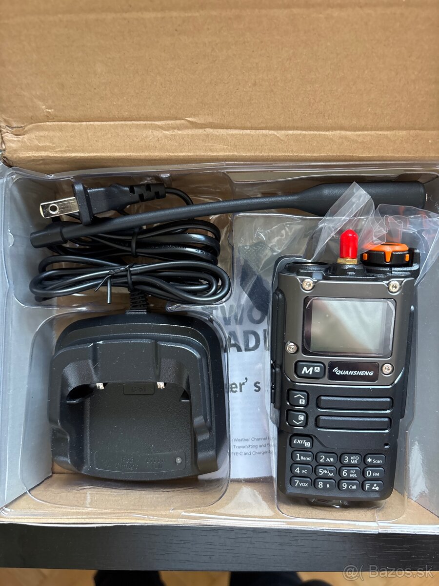 Quansheng UV-K5(8) Vysielacka s AIRBAND (SI4732 HF v5.0)