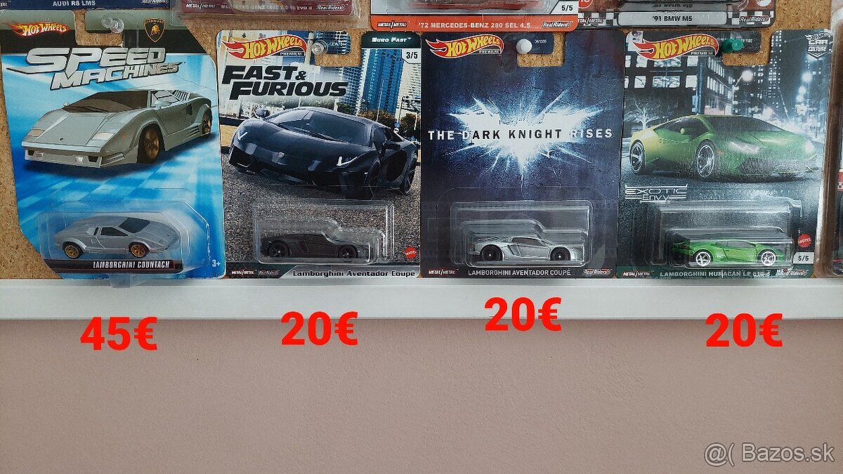 Hot wheels Ferrari Lamborghini