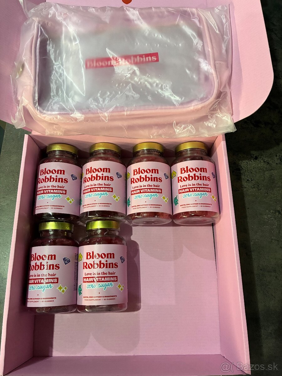 AKCIA BLOOM ROBBINS sada 6 baleni gumikov ZERO SUGAR