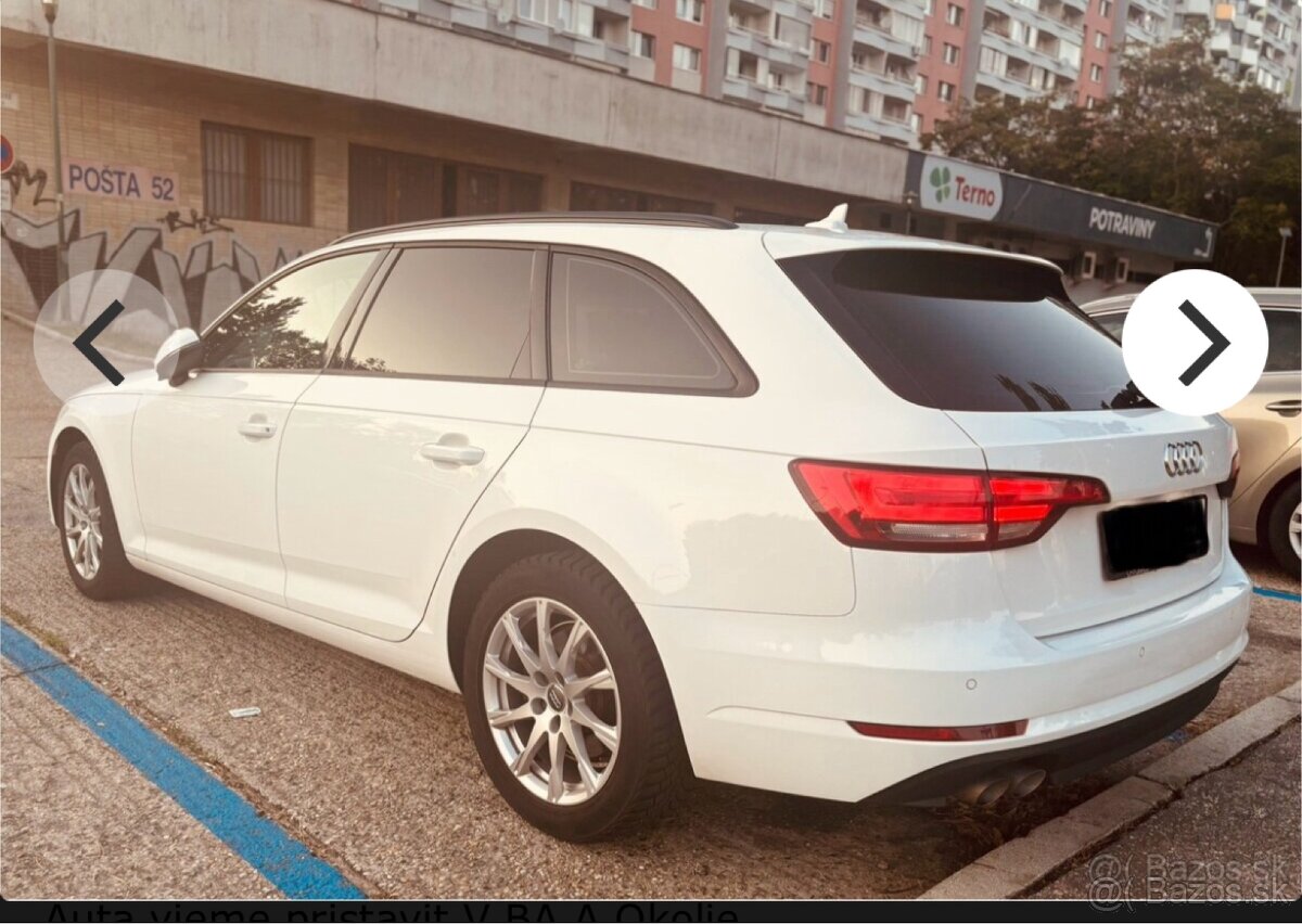 Autopozicovna Prenajom Audi A4 Avant DSG