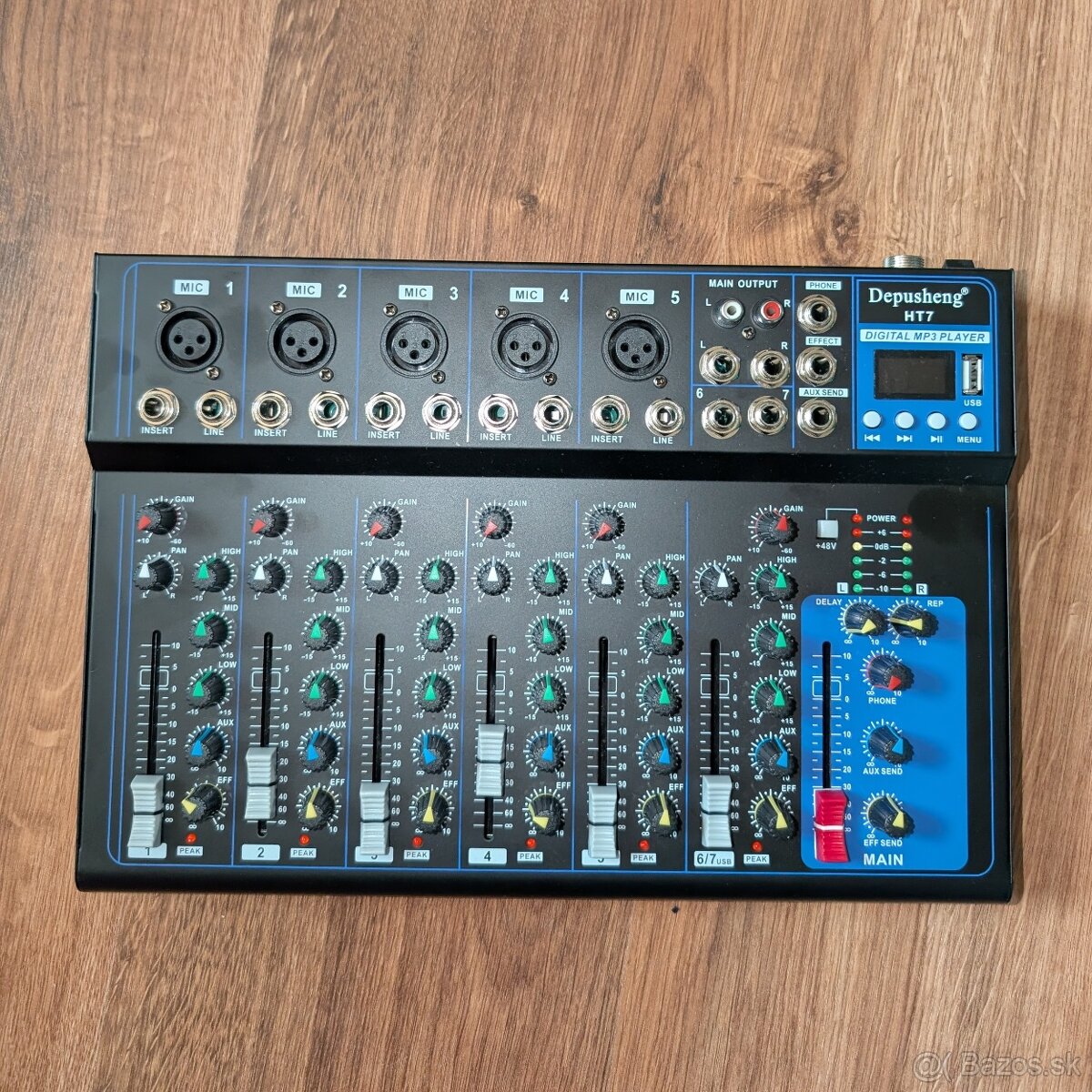 mixážny pult Depusheng HT7