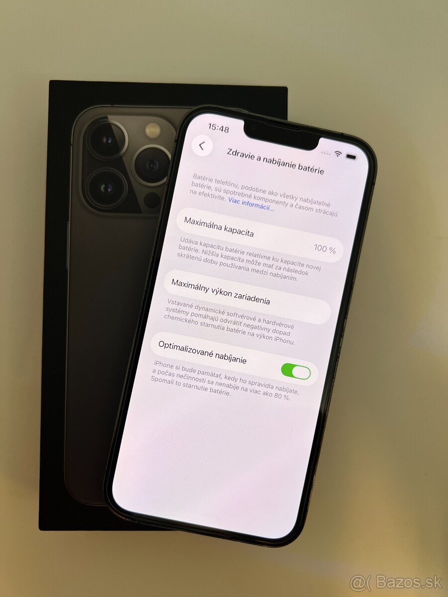 IPHONE 13 PRO GRAPHITE 128GB ZÁRUKA - VEĽMI PEKNÝ STAV