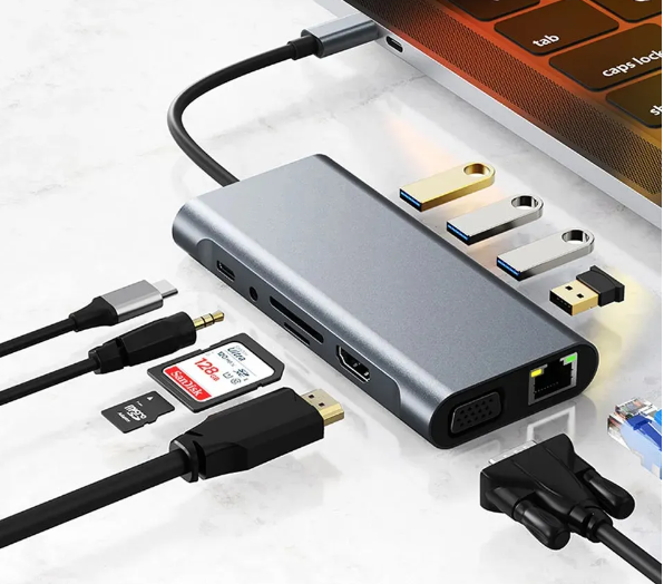 usb c dock 11v1 pre laptop, android, mac