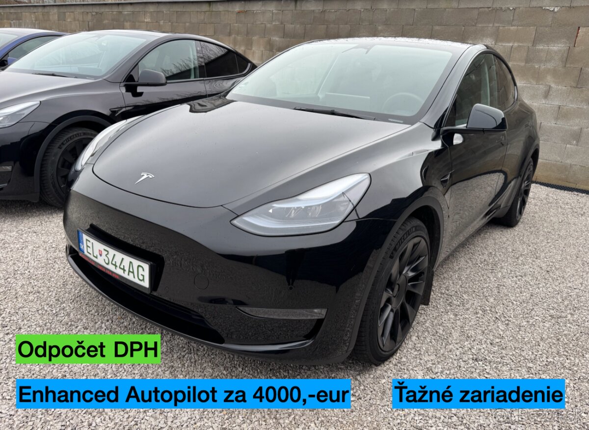 Tesla Y Long Range 4x4 EAP Ťažné