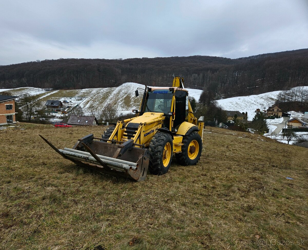 Traktorbager s TP a ŠPZ