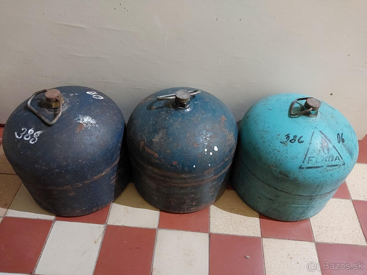 Plynová fľaša / bomba - 2 kg - prázdna