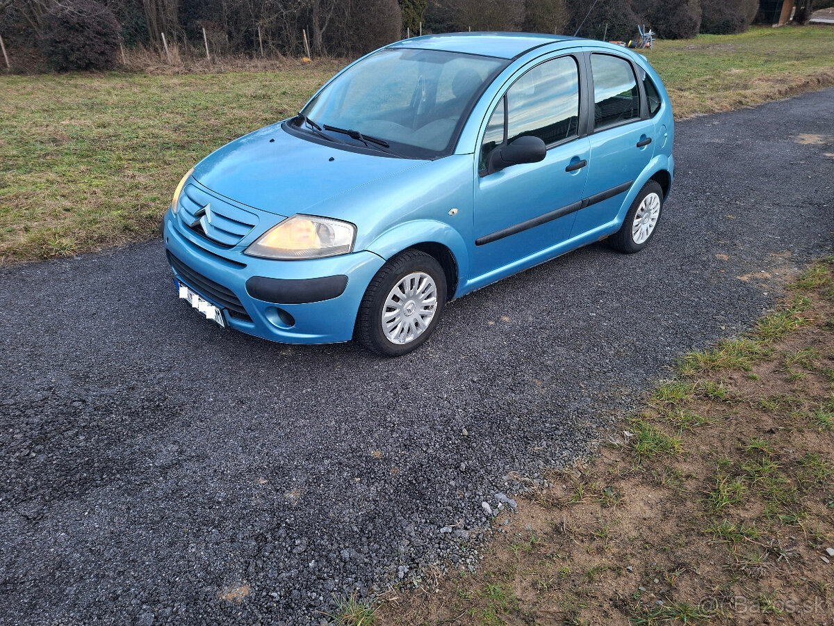 Predám Citroen c3 1.1 benzín 44kw r.v: 2006