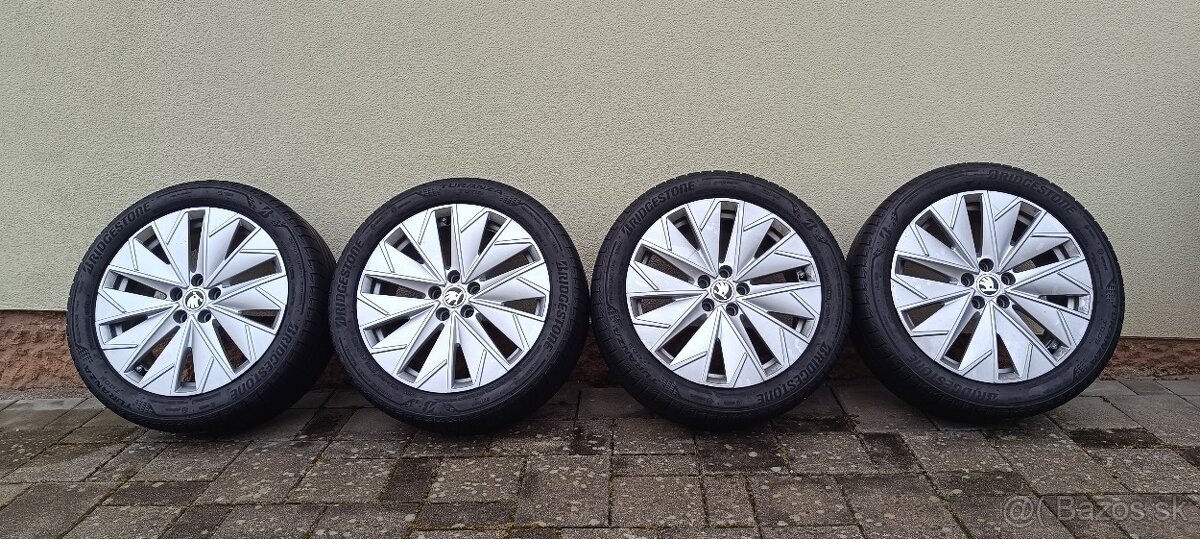 5x100 R17 205/50R17 letná sada