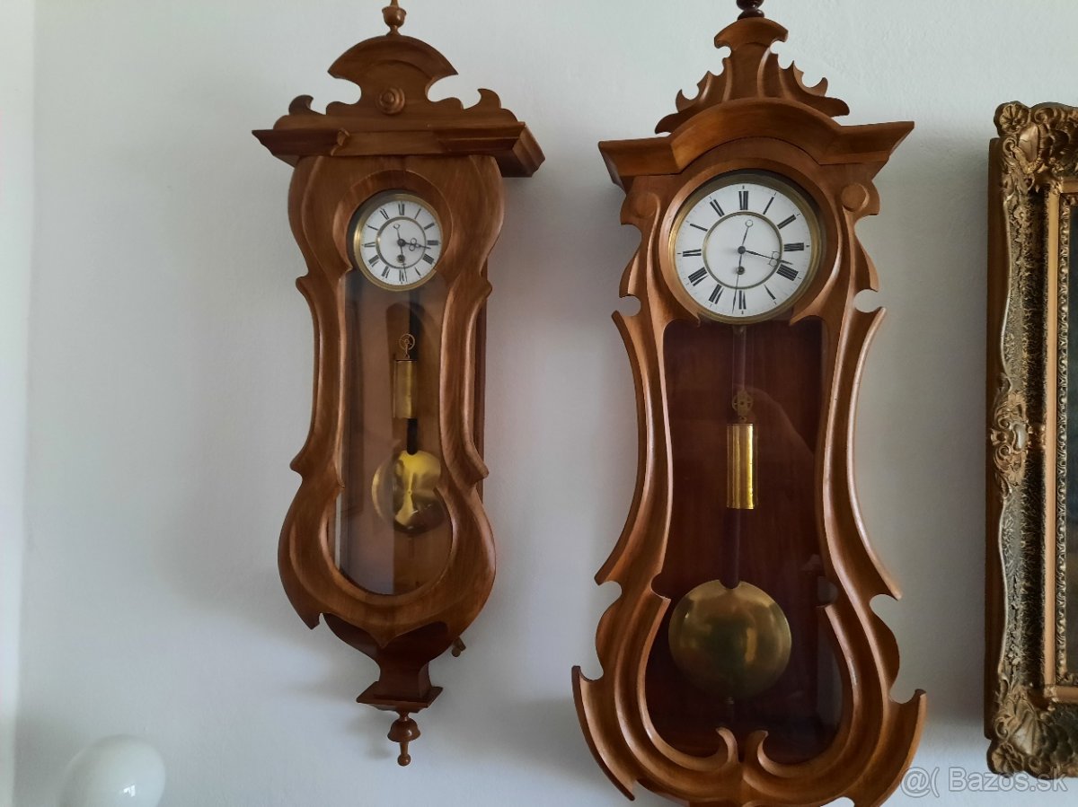 Predám zbierku nástenne hodiny starožitné pondusové