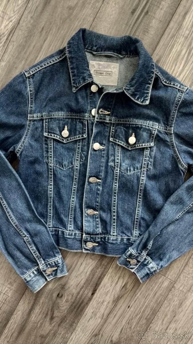 Rifľová bunda veľ. 40