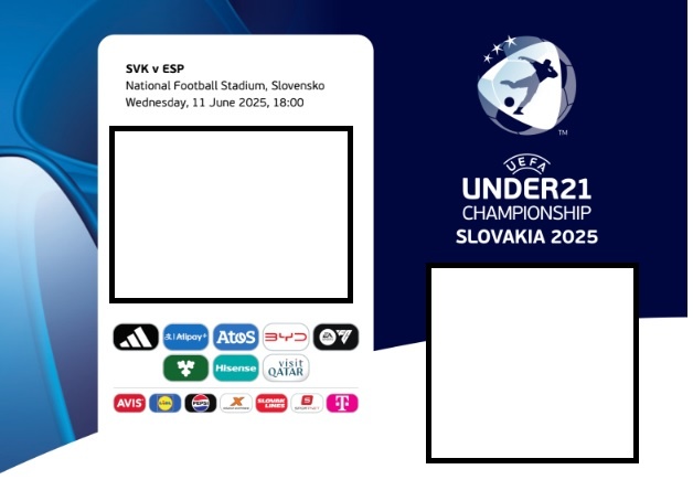 U21 MS vo futbale 2025 – miesta pri sebe