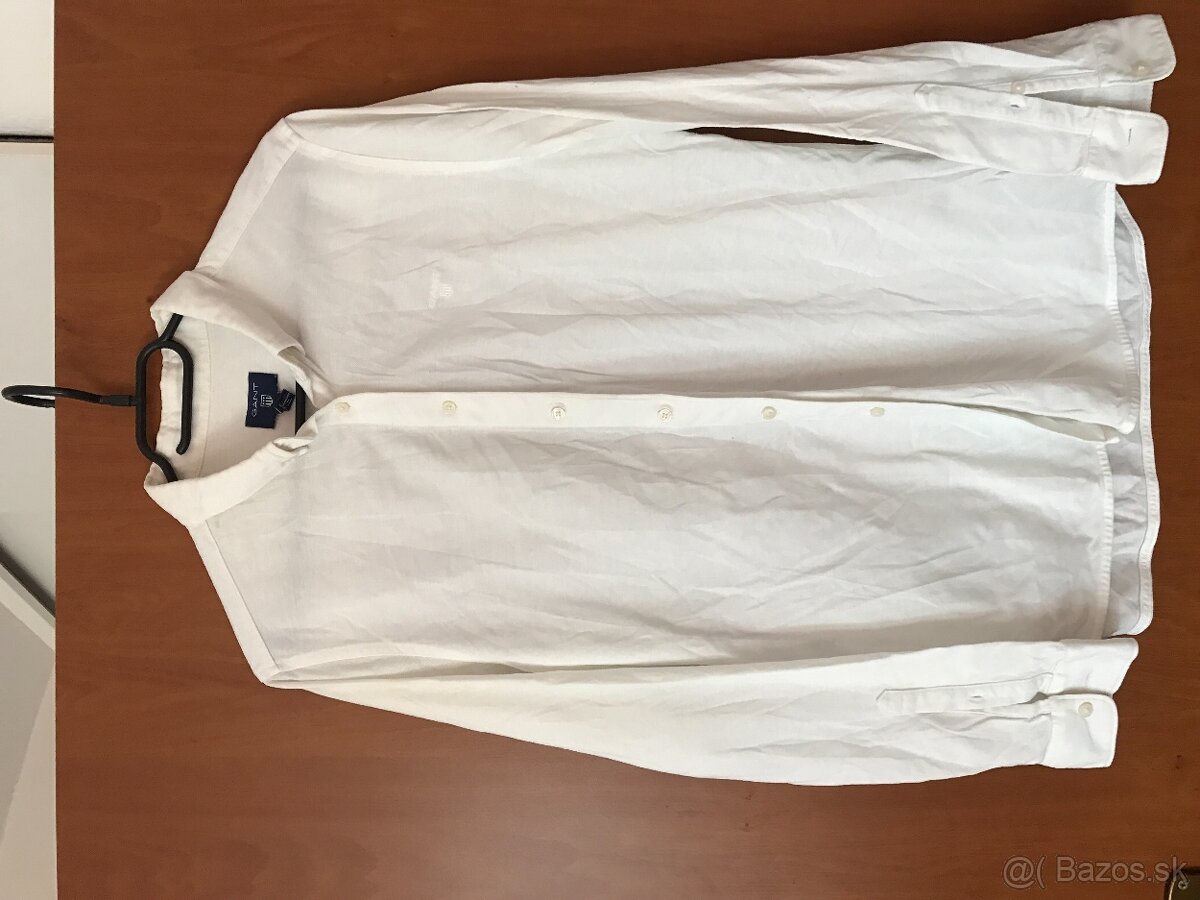 GANT originál snehobiela damska bluzka 38/40
