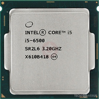 Intel core i5 6500 - 3,2 GHz. Torbo boost 3,6 GHz