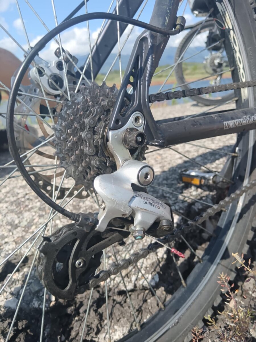 Horský bicykel shimano