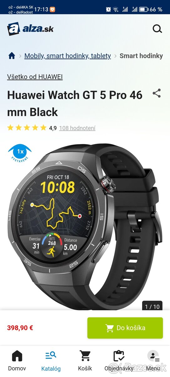Huawei watch Gt5 Pro
