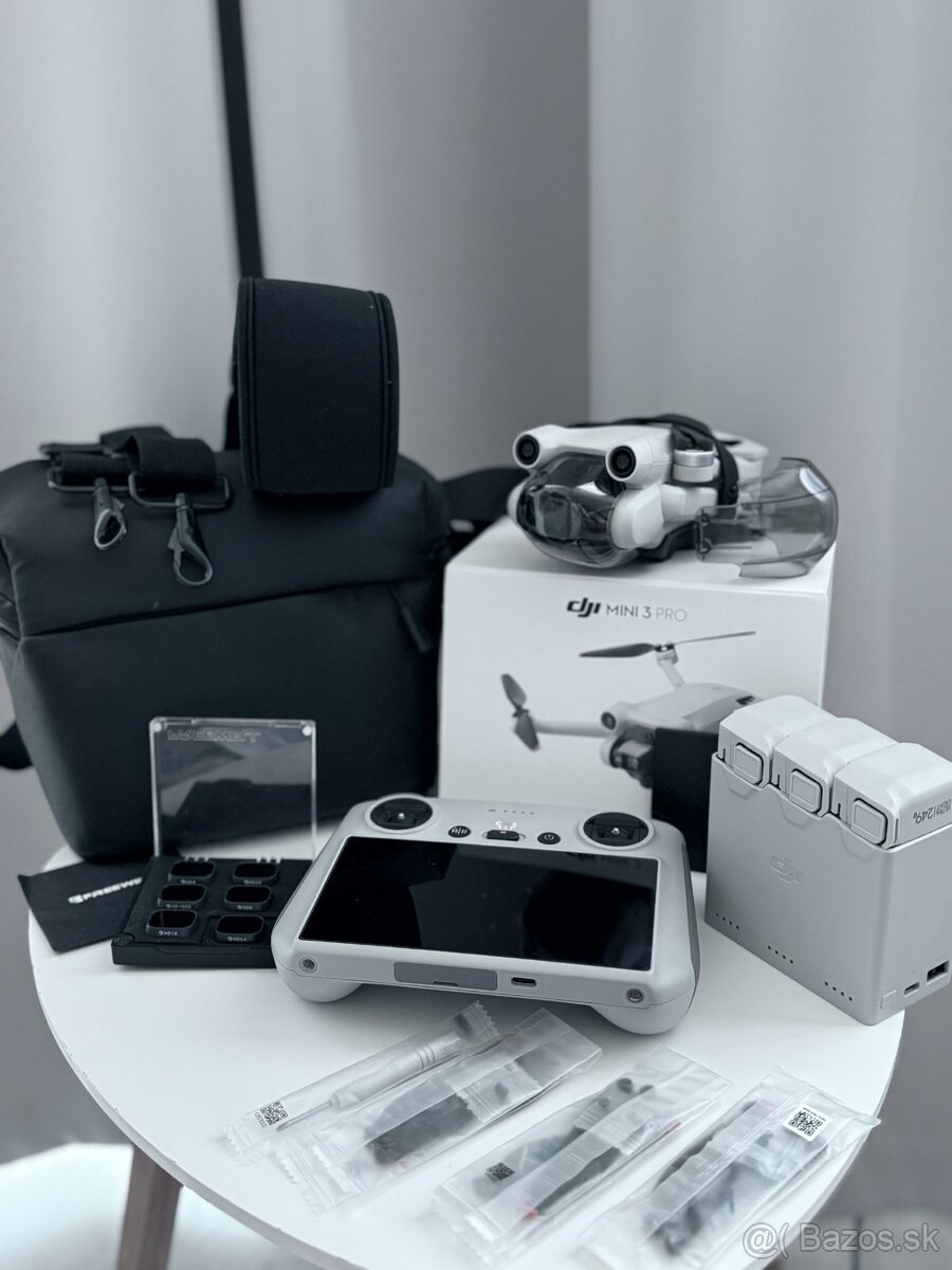 DJI mini 3 PRO + DJI RC + DJI care + záruka - ako nový