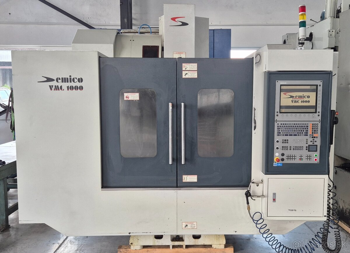 Obrábacie centrum CNC - SEMICO VMC 1000