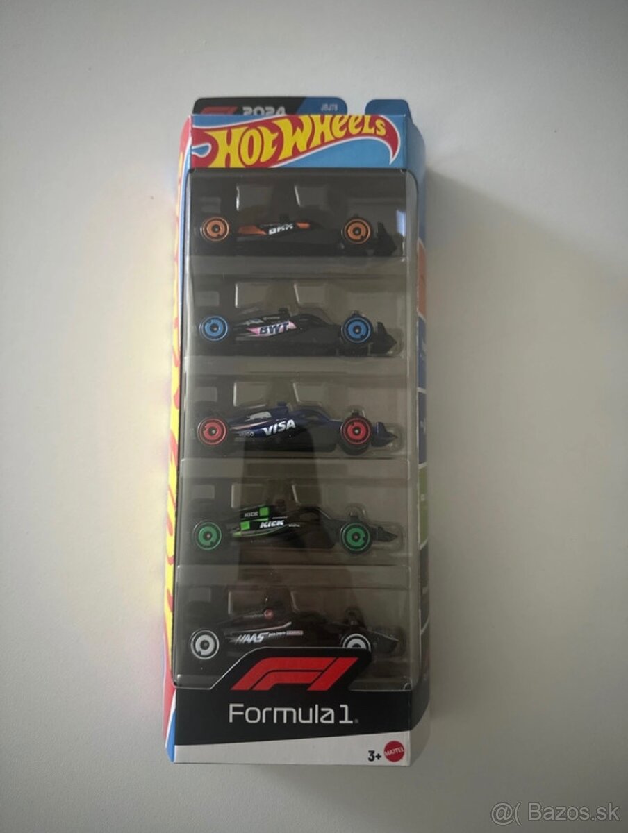 Formula 1 Hotwheels 5-pack