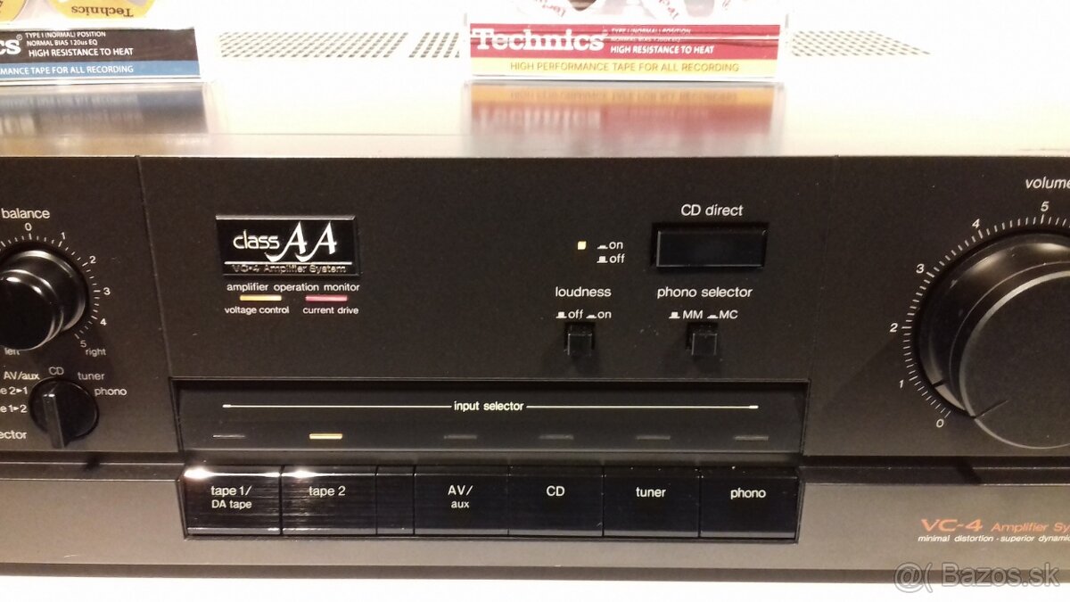 ClassAA spickovy 420W zosilnovac TECHNICS SU-V50 Japan, AZ19