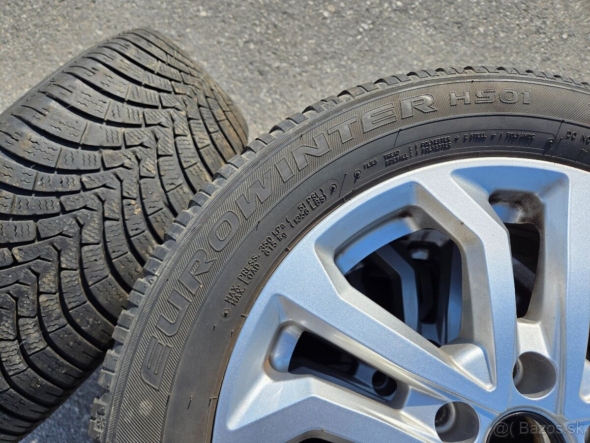 205/55 r16 zimné + hliníkové disky DEZENT 16" 5x112 ET43