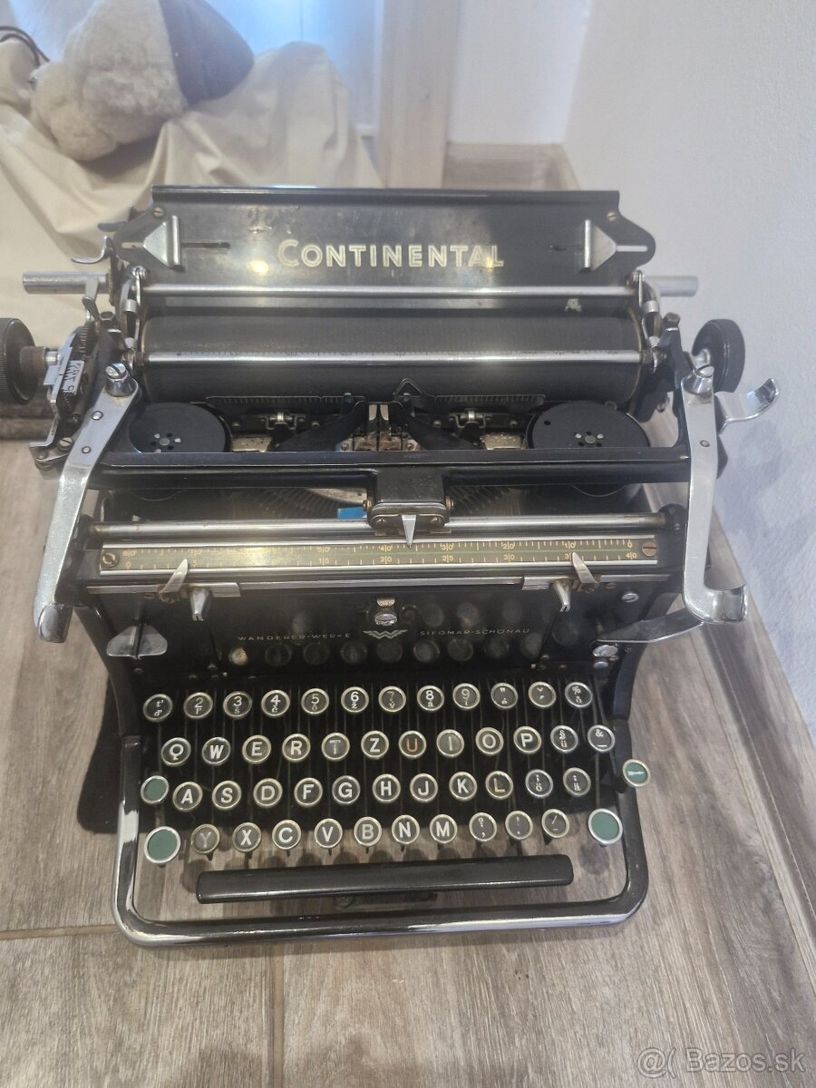 Písací stroj Continental