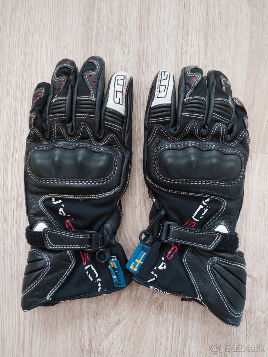 Kožené rukavice na motorku Lindstrands