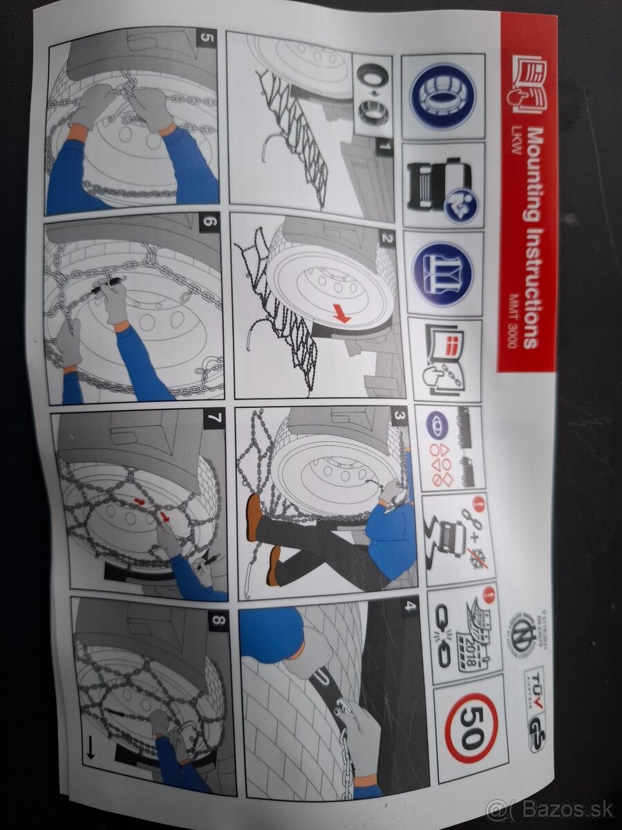 Snehové reťaze MAMOOTH