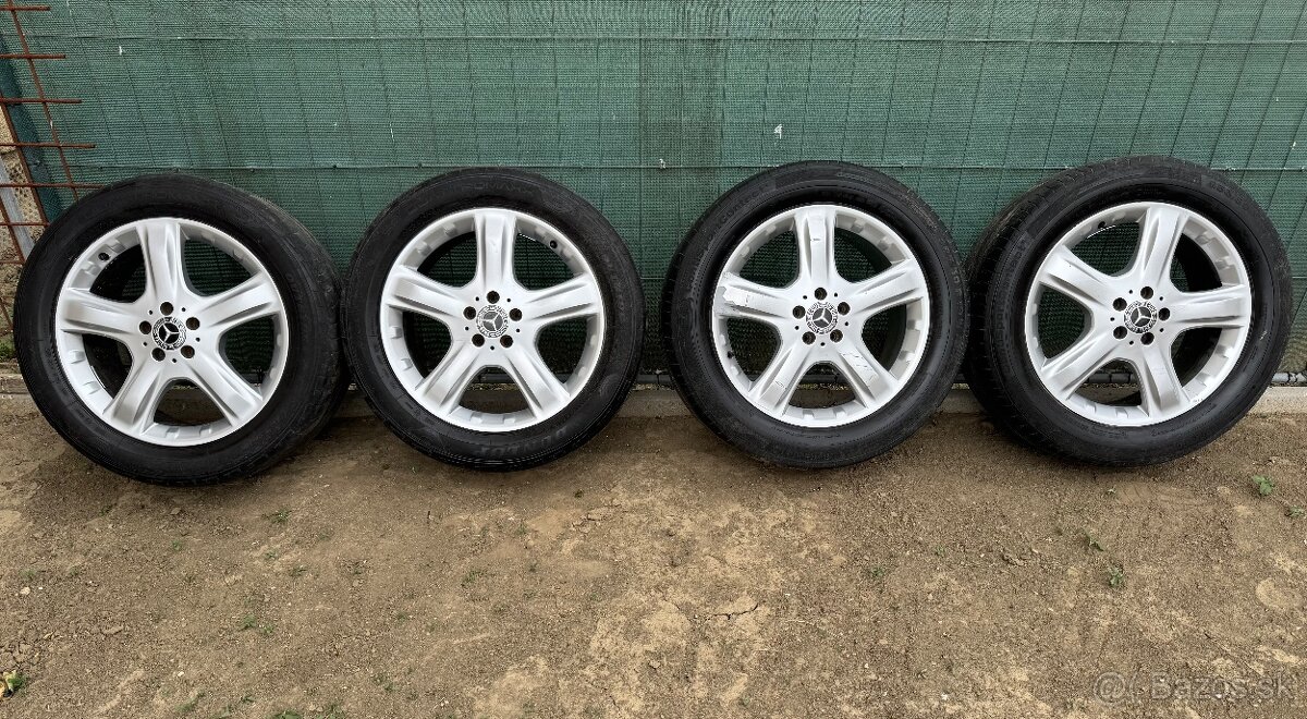 Predám originálnu sadu alu kolies R19 na MERCEDES ML W164 al