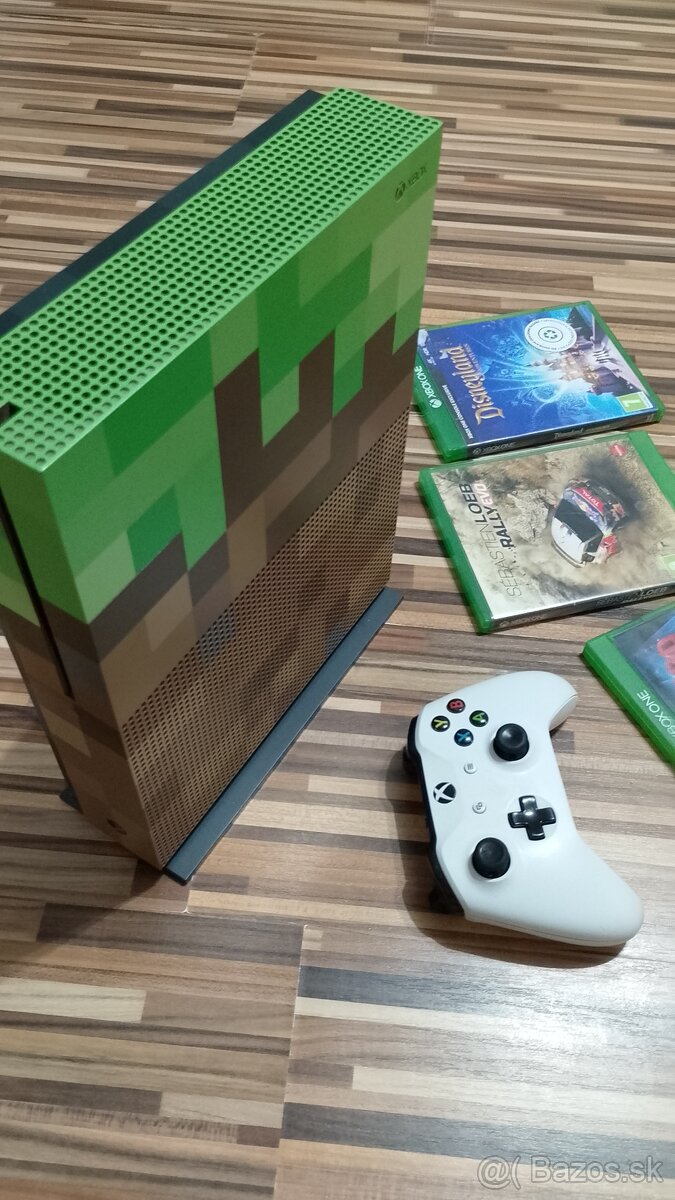 Predám Xbox one S ,Minecraft EDITION 1TB