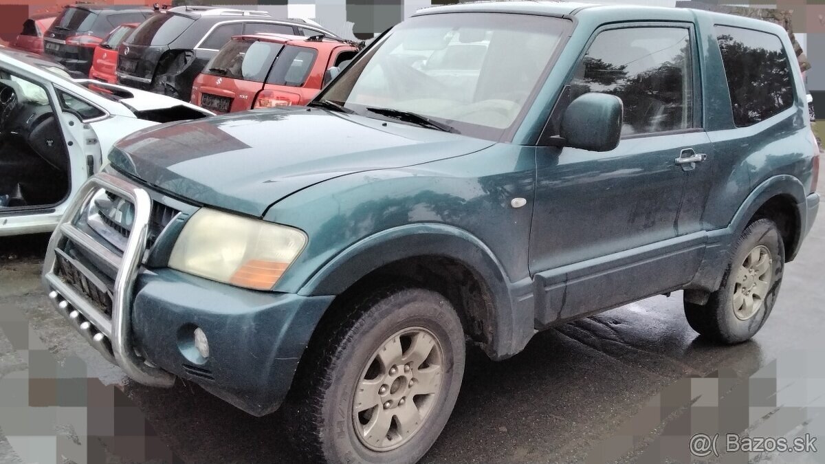 Mitsubishi Pajero 3.2 DI-D 2004 predám MOTOR 4M41, TRYSKY