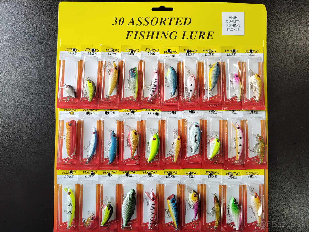 Sada voblerov na ryby