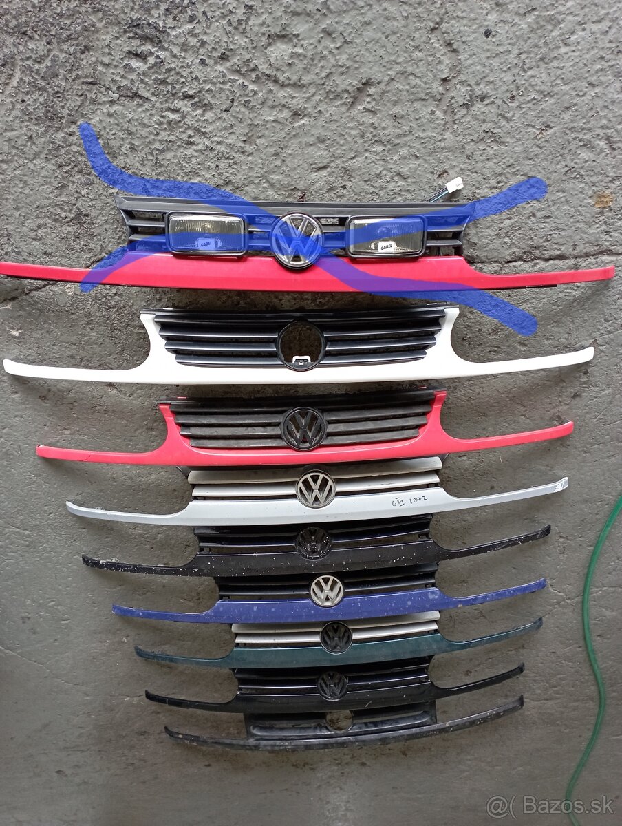 Predne masky na golf mk3 gti golf 3 vento