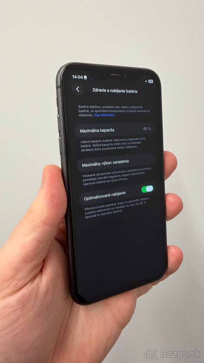 iPhone 11 128gb, Black, batéria 85%