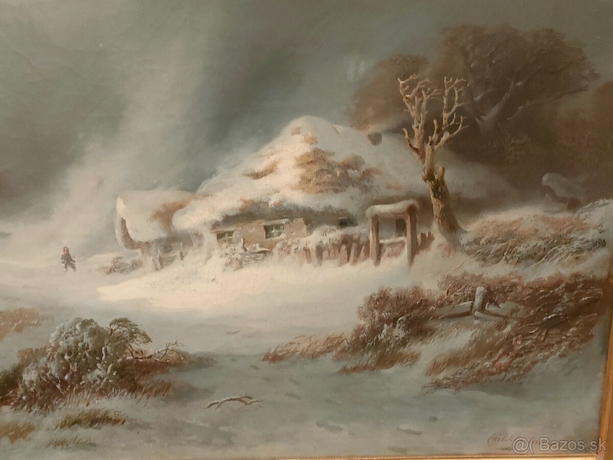 OLEJOMALBA NA PLÁTNE