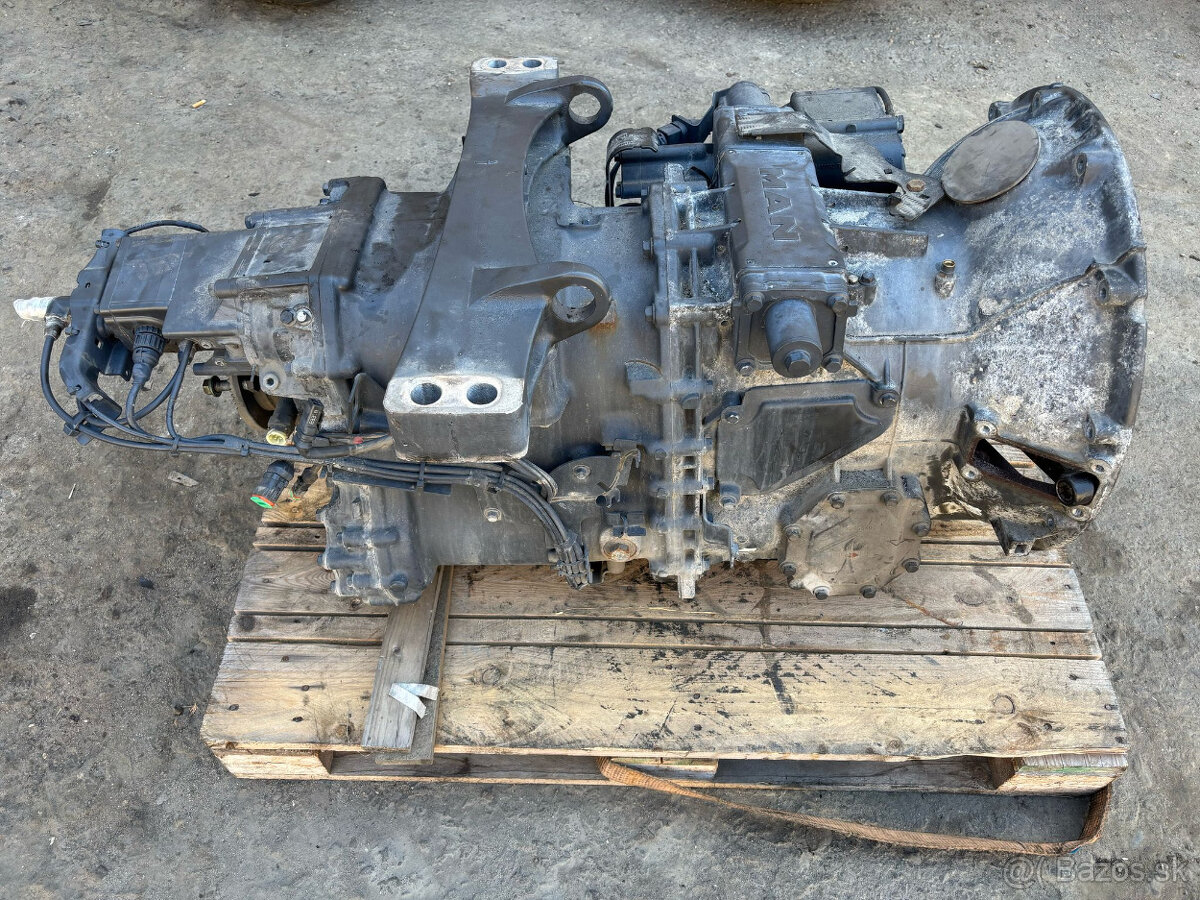 MAN TGX 18.500, Scania TipMatic - převodovka 12+2