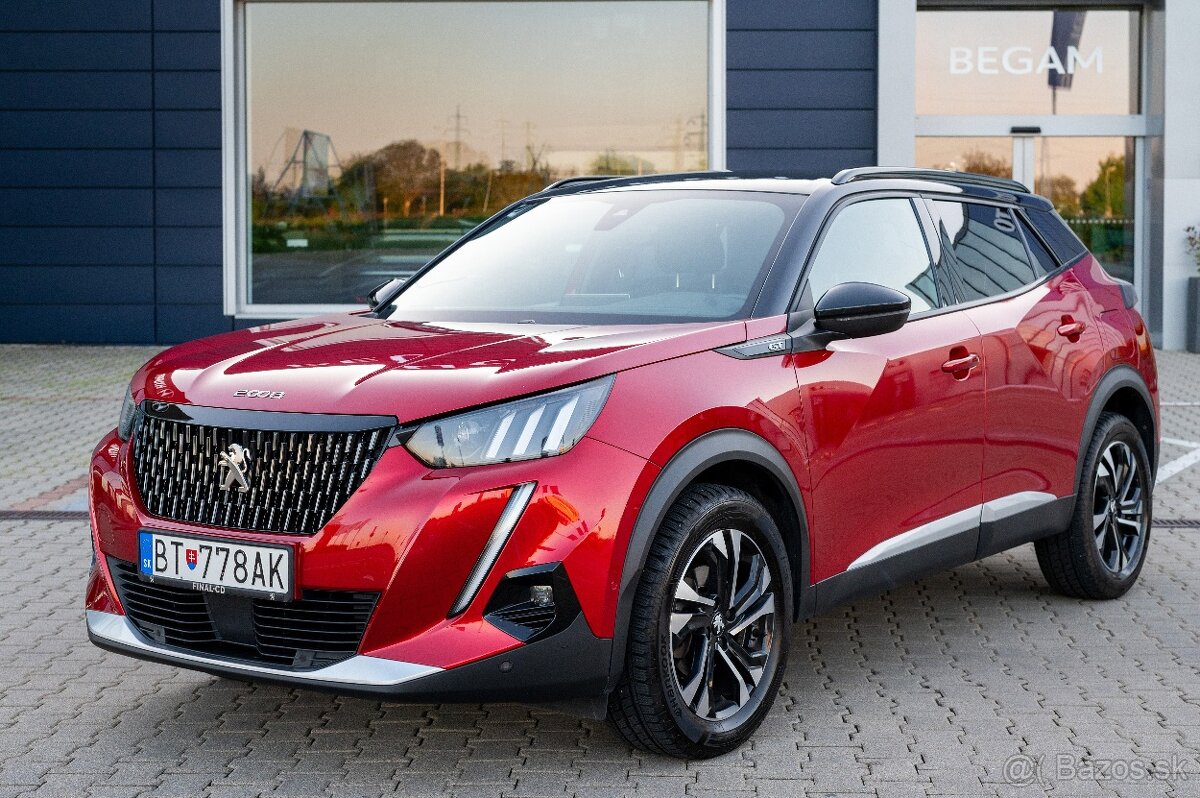 Peugeot 2008 1.2 PureTech 130 GT EAT8, r.v. 2021, 75 089 km,