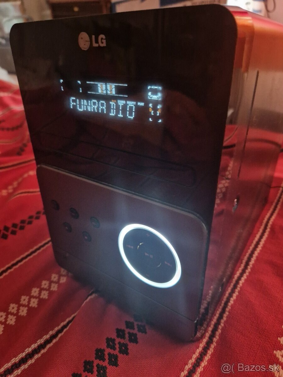 Nahravanie na USB z Rádia CD AUX HiFi veža LG