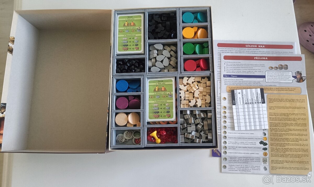 Spoločenská hra Caverna Sedlaci z jeskyni + insert