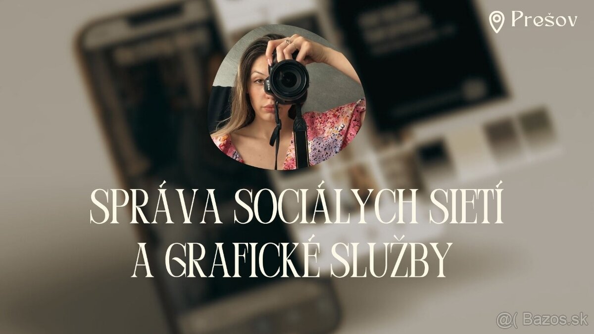 Správca sociálnych sietí a grafické práce