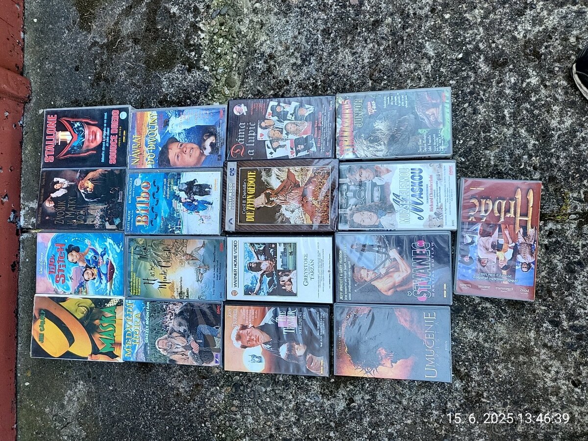 Vhs kazety orginalky