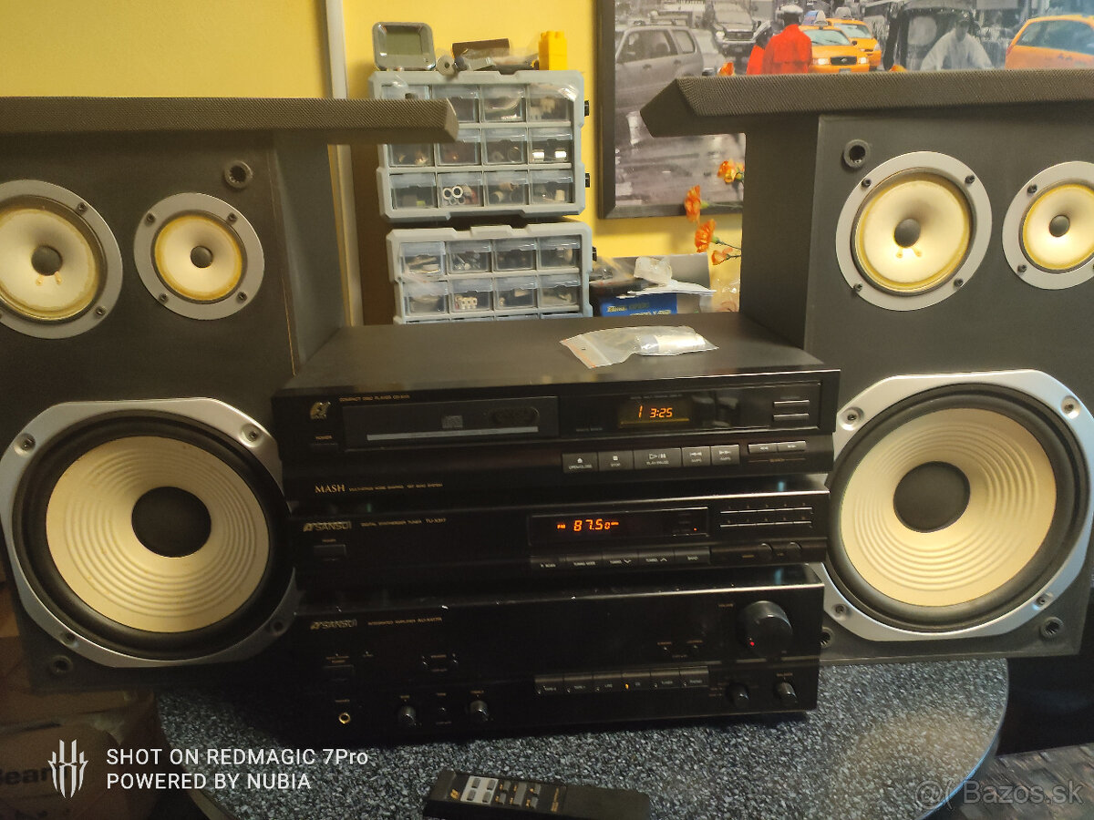 Vintage Sansui zostava