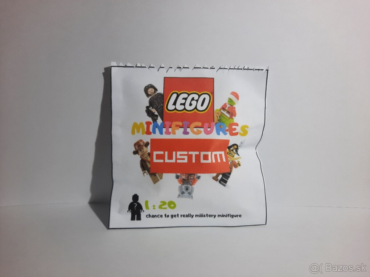 Lego minifigúrky mystery balíček (mačka vo vreci)