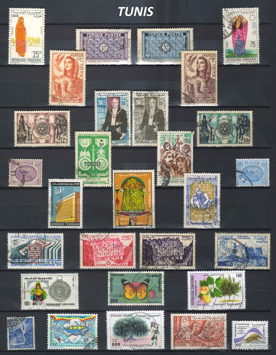 Poštové známky, filatelia: Afrika