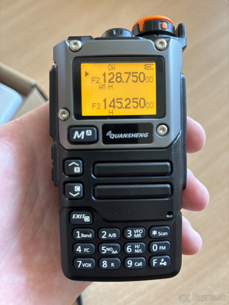 Quansheng UV-K5(8) Vysielacka s AIRBAND (SI4732 HF mod)