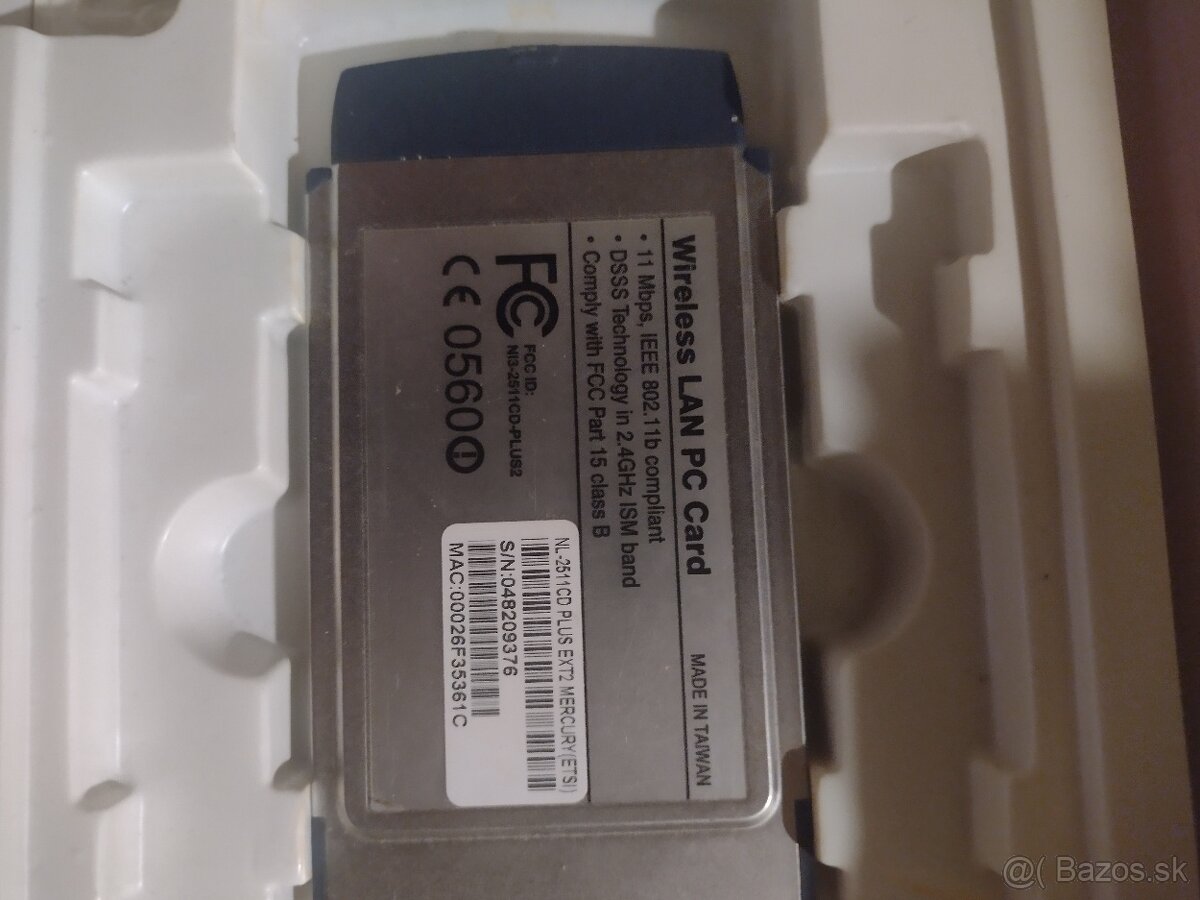 PCMCIA WIFI karty