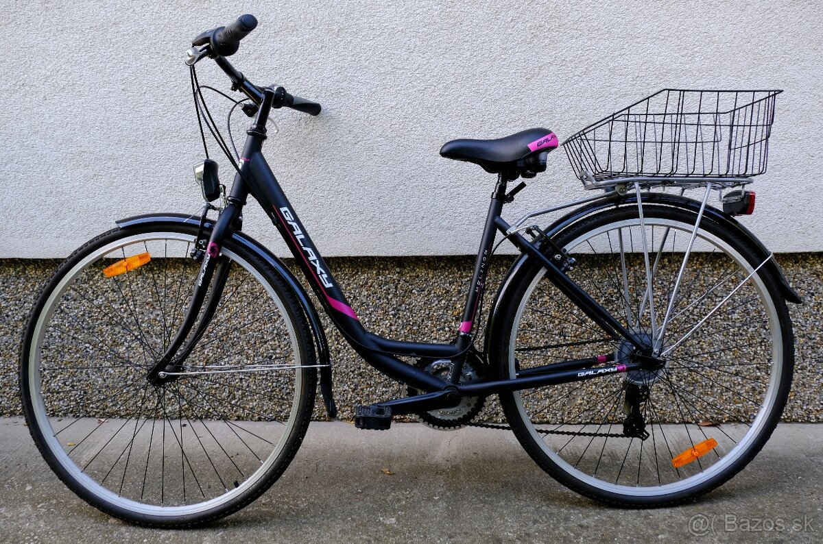 Mestský bicykel 28" GALAXY MELINDA čierna farba