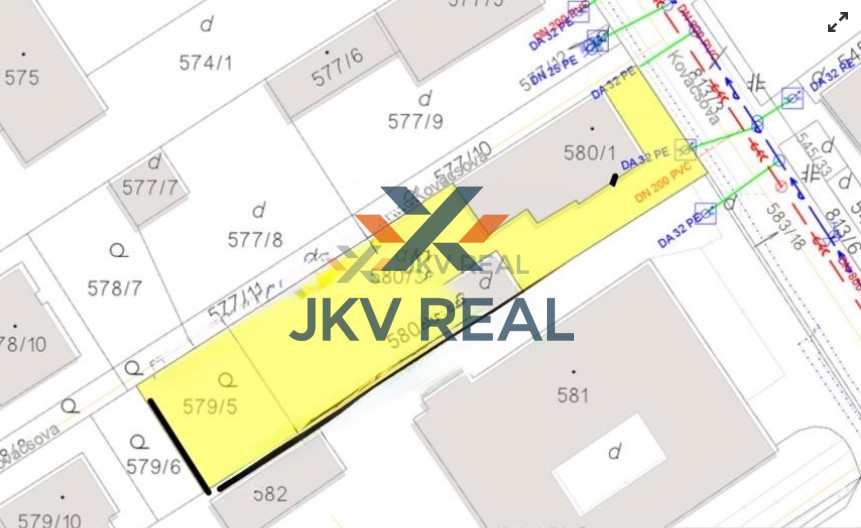 Na predaj pozemok v Rusovciach na Kovácsovej ulici