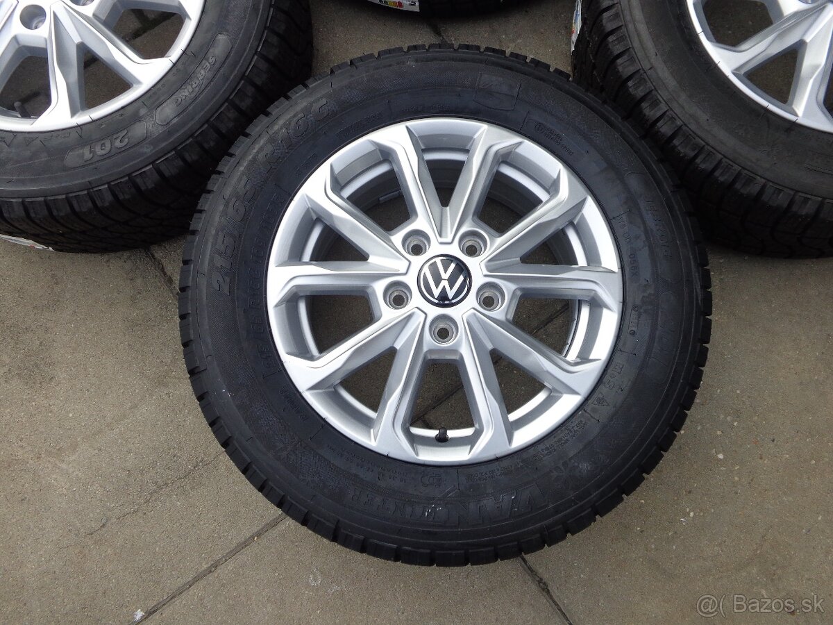 VW Transporter Caravelle Multivan zimna sada kolies R16