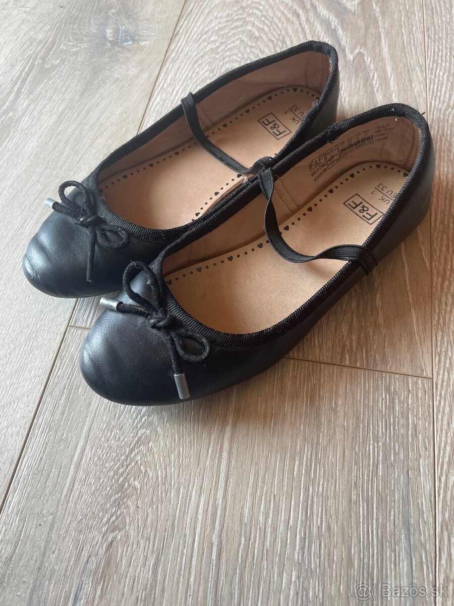 Detské dievčenské topánky