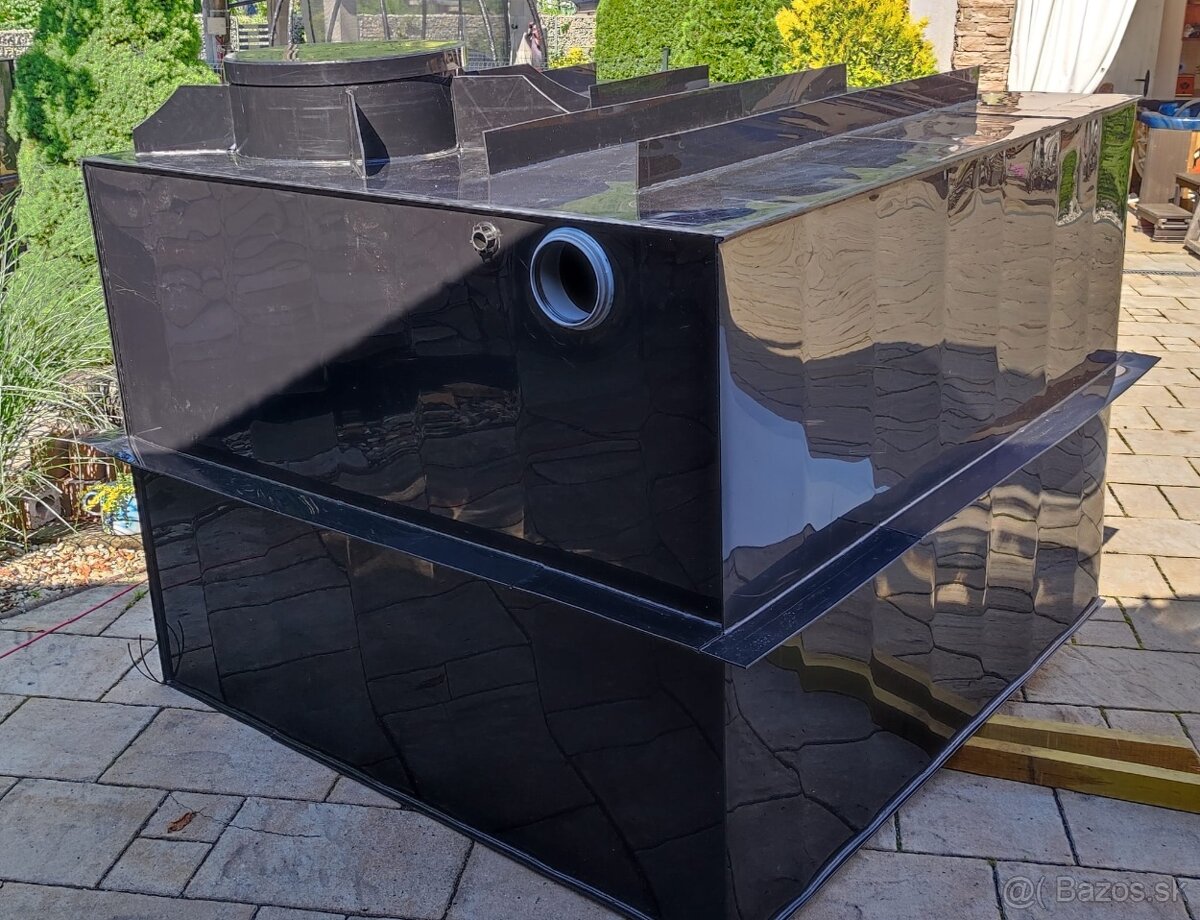 Plastová žumpa,retenčná nadrž